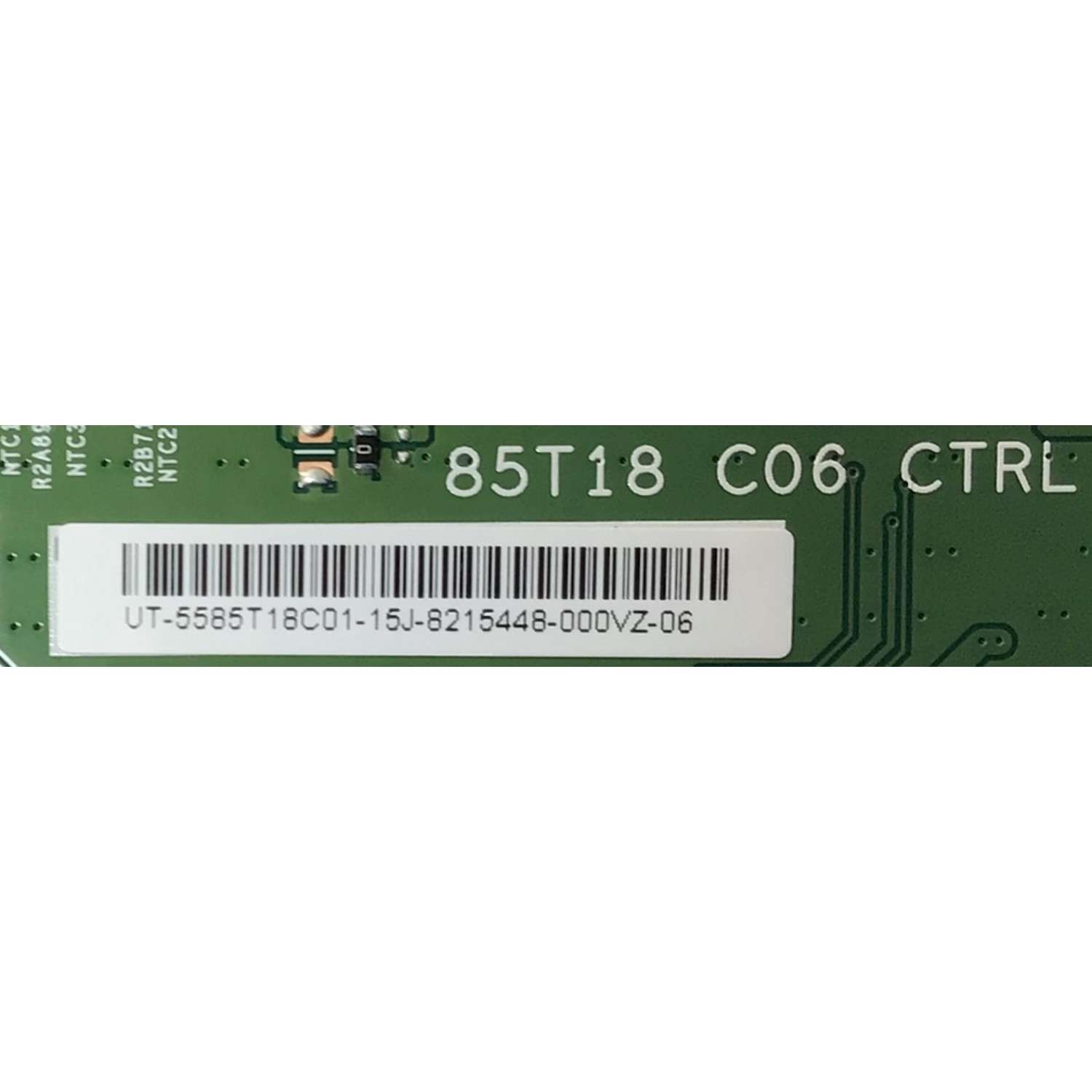 T-CON PARA TV SONY / NUMERO DE PARTE 5585T18C01 / 85T18 C06 CTRL / 15J-8215448-000VZ-06 / PANEL HDBO085DDU02 / MODELO XR-85Z9J - Imagen 2